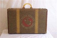 Vintage Marine Corp Suitcase w/ Bakelite Handle