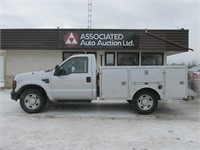 2008 FORD F350 XL REG CAB SERVICE BODY