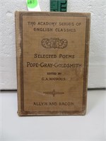 1899 The Academy Series of English Classic Poems