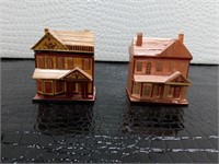 Lot of Two Wooden Houses