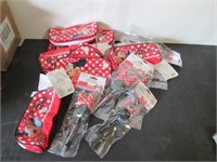 LOT MINNIE MOUSE PENCIL CASES/ POUCHES, PENS