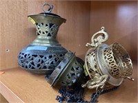 Vintage Lanterns / candle holder