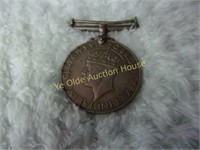Fantastic 1945 Badge Medallion for King George