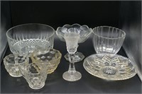 Assorted Cut Glass/Crystal lot 3