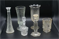 Assorted Cut Glass/Crystal lot 4