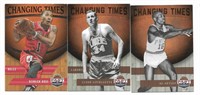 3 Past & Present Basketball Changing Times cards