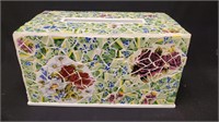 Large Mosaic Style Kleenex Box Cover