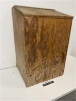 Vtg Potato Box Wooden 18.5" Tall 12” Wide 11” Deep