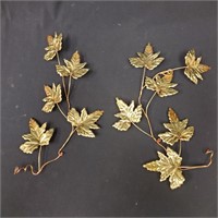 Maple Leaf Brass Decor