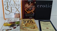 Lot of (6) Sex and Romance Related Books