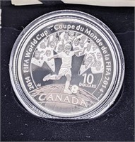 2014 Canada RCM FIFA World Cup Fine Silver Coin