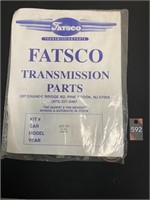 Fatsco Transmission Parts new