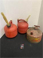 Small Gas Cans 1 metal