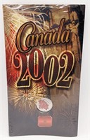 2002 Canada Coloured Celebration 25-Cent Quarter