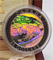 2003 Canadian Fine Silver Coin - Niagara Falls
