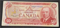 1975 Bank of Canada $50 Bank Note