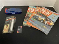 Mario Andretti Air Freshner & Stock Car Magazines