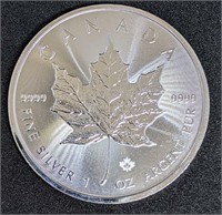 2020 Canadian .9999 Fine Silver Maple