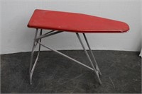 Vintage Child's Toy Red Metal Ironing Board