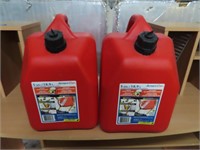 (2) 5 Gallon Gas Cans