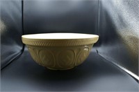 Vintage Yellow Ware Mixing Bowl 1