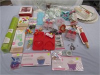 Lot of Cake Decorating Supplies