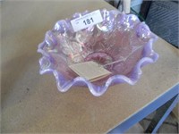 Vintage Fenton Purple/Iridescent Bowl