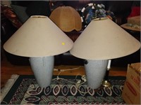 2 lamps 26" H