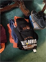 harley davidson shirts and hat some M some XL