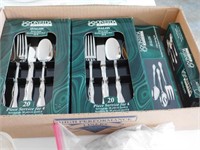 47 PIECES OF FLATWARE NEW IN BOXES