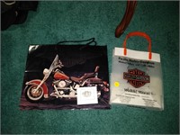 harley Davidson pin and gift bags