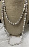 50" Single Strand Freshwater Pearl Necklace