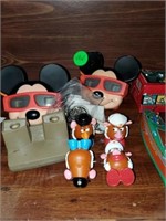 MICKEY MOUSE VIEW FINDERS / POTATO HEAD FIGURES