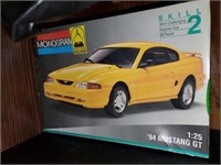 MONOGRAM -94  FORD MUSTANG MODEL KIT- IN BOX