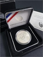 2015 March of Dimes Silver Dollar Boxed
