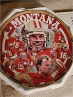 JOE MONTANA COLLECTORS PLATE