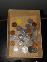 lot of mostly canadian coins