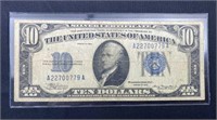 1934 US $10 Silver Certificate