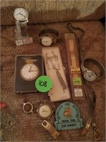 COLLECTION OF OLD WATCHES- BANDS