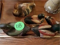 COLLECTION OF DUCK FIGURINES