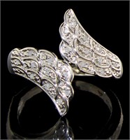 Angel Wings 1/4 ct Diamond Designer Ring
