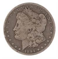 1894-O Morgan Silver Dollar *KEY DATE