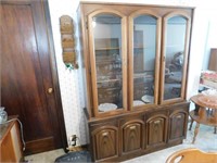 LIGHTED HUTCH CABINET