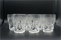 11 Vintage Leaded Crystal Hi Ball Glasses