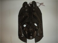 Carved Wood Mask, 16x10