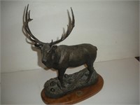 Limited Edition Elk Figurine, 16 inches Tall