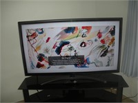 LG 55 inch Smart TV w/remote