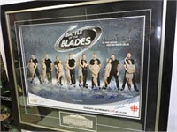Battle of the Blades Autographed Poster