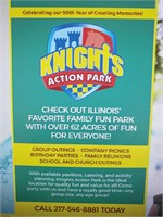 Knights Action Park 2- One Day Passes