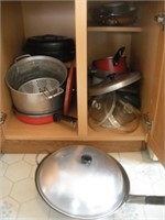 Pots and Pans, Contents of Cupboard